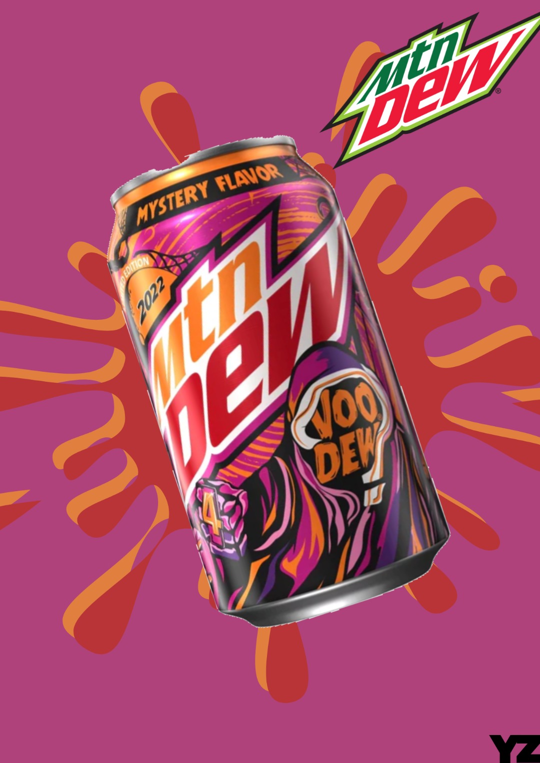 Mountain Dew Mystery Flavor Voodew (355ml) Enjoy American Market